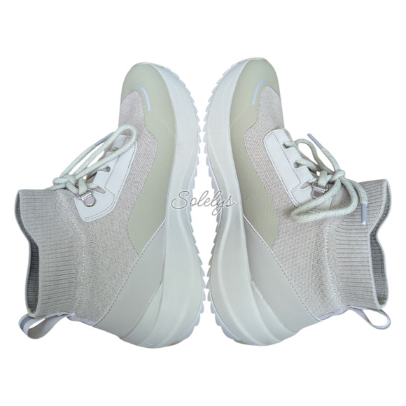 Vessi Stormburst Womens 7 Boreal Green Waterproof High Top Knit Sneaker Boot - Picture 13 of 14